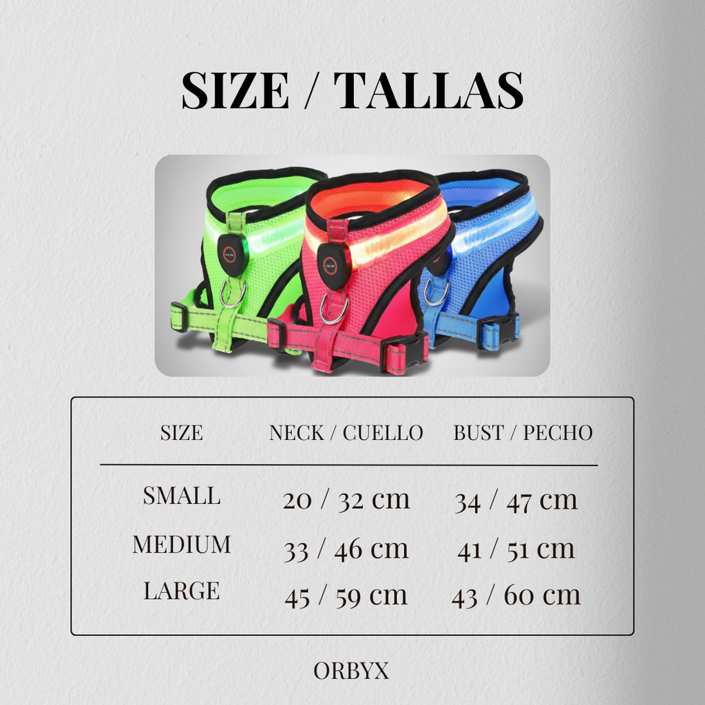 ORBYX Halo Intelligent LED Safety Harness