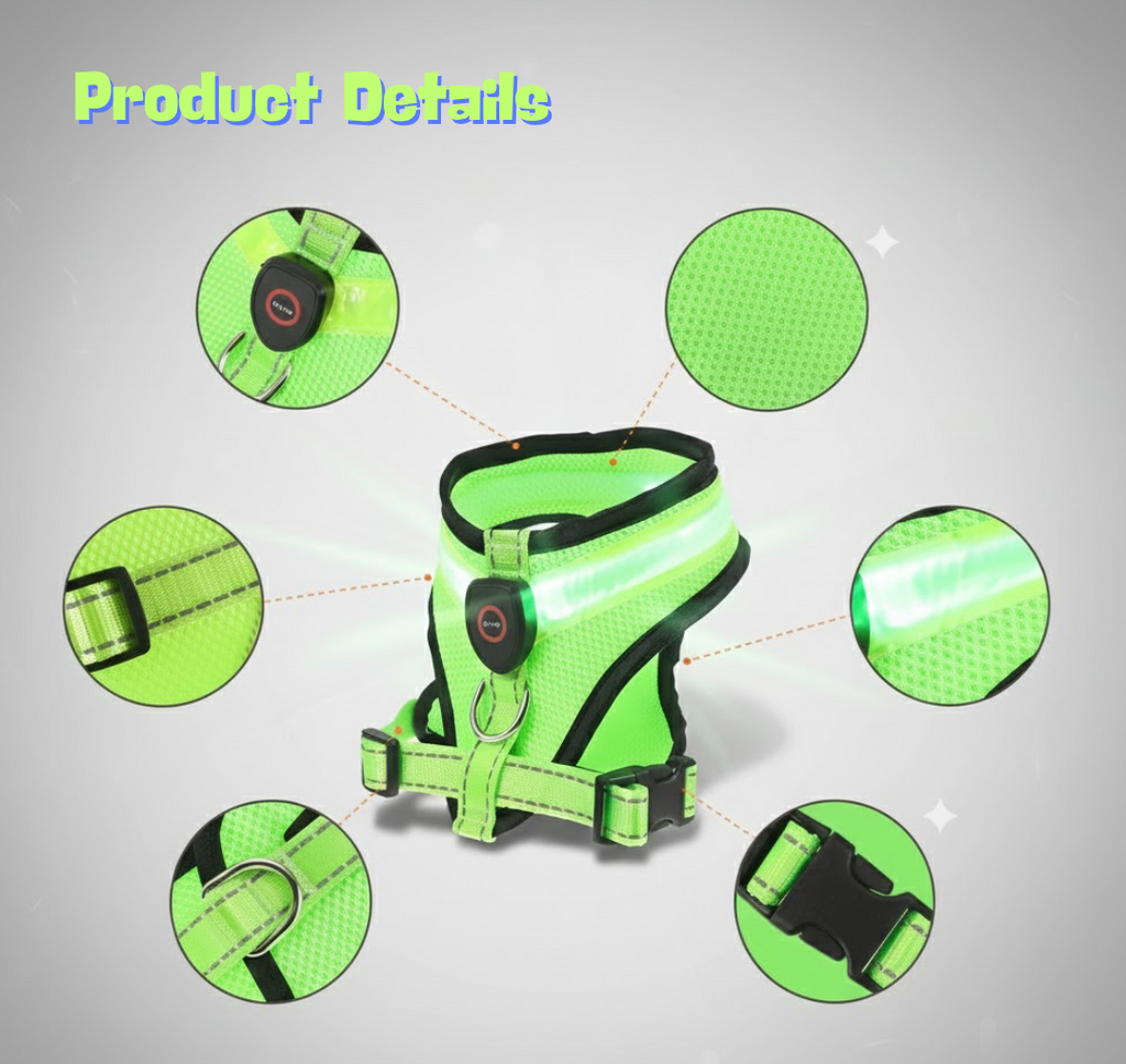 ORBYX Halo Intelligent LED Safety Harness